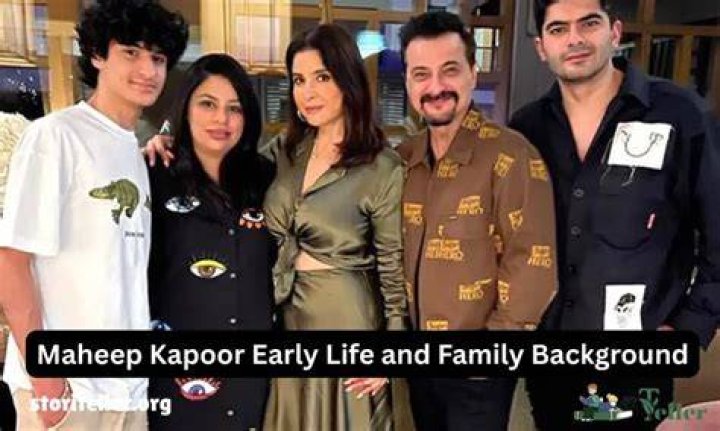 Unveiling the Early Life of Maheep Kapoor: A Journey Through Her Youthful Years